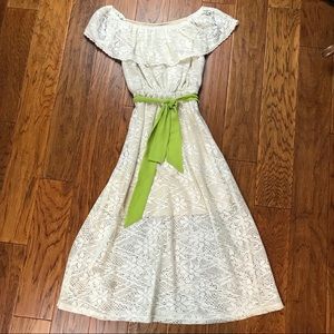 NWT Forever 21 Boho Chic Off the Shoulder Dress